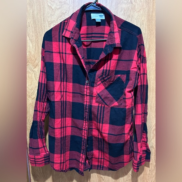 Old Navy Flannel Shirt Size M - Picture 1 of 2